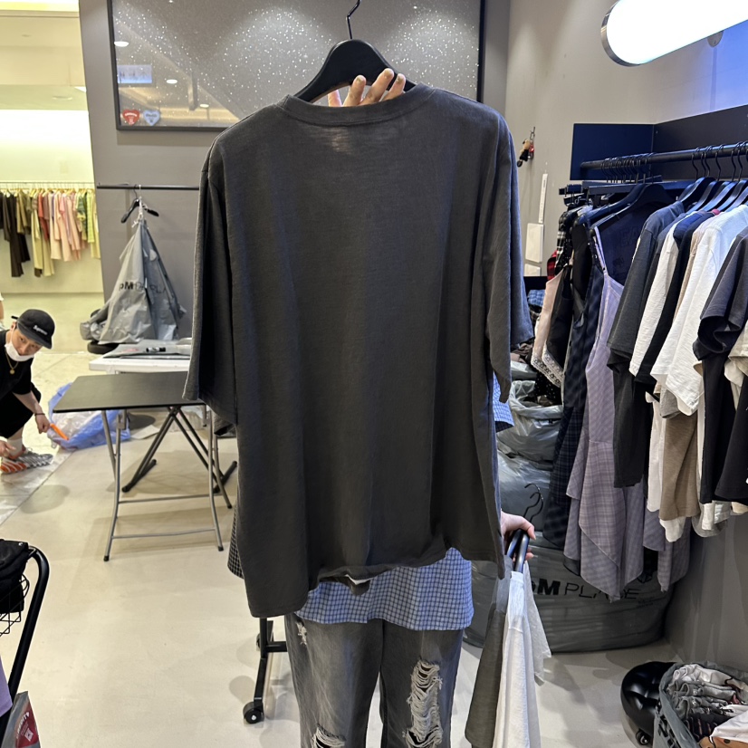 CREDITO韓國東大門代購女裝新品職業休閑時尚人氣26春夏T恤CREDITOT恤