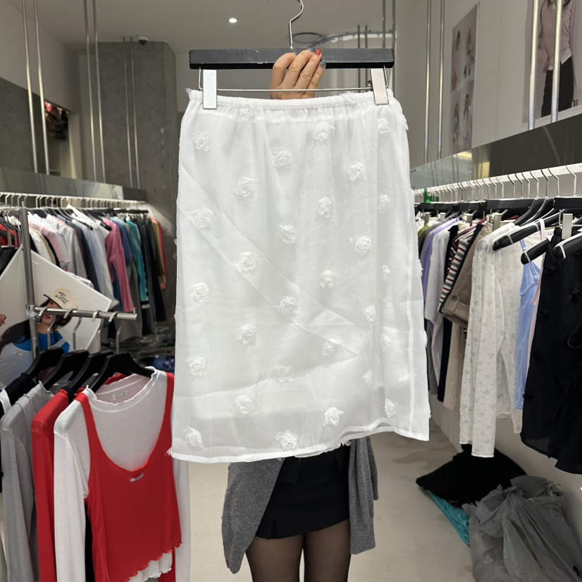 ARTE STUDIO/ATTENTION EDITORIAL韓國東大門直郵女裝新款26夏季半身裙中短裙ARTE Studio半身裙/中短裙