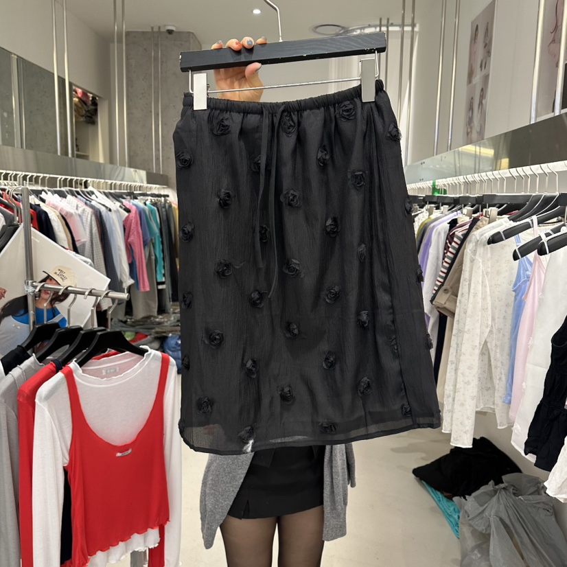 ARTE STUDIO/ATTENTION EDITORIAL韓國東大門直郵女裝新款26夏季半身裙中短裙ARTE Studio半身裙/中短裙圖色2