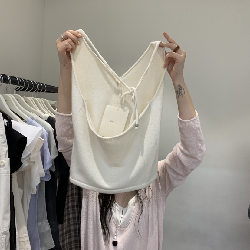 JINSIM東大門實拍韓國女裝新品推薦26春夏熱賣人氣吊帶背心JINSIM吊帶/背心