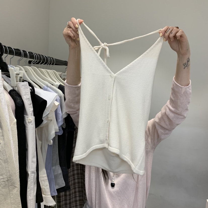 JINSIM東大門實拍韓國女裝新品推薦26春夏熱賣人氣吊帶背心JINSIM吊帶/背心圖色1