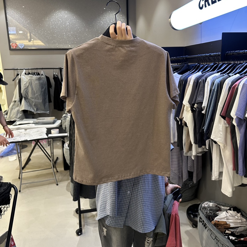 CREDITO韓國東大門直郵女士新款人氣熱賣26春夏休閑26夏季T恤CREDITOT恤