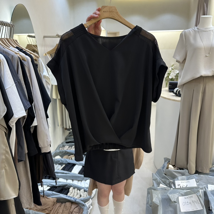 MATIERE東大門直郵女士新品真品推薦職業時尚26春夏襯衫蕾絲衫MATIERE襯衫/蕾絲衫圖色3