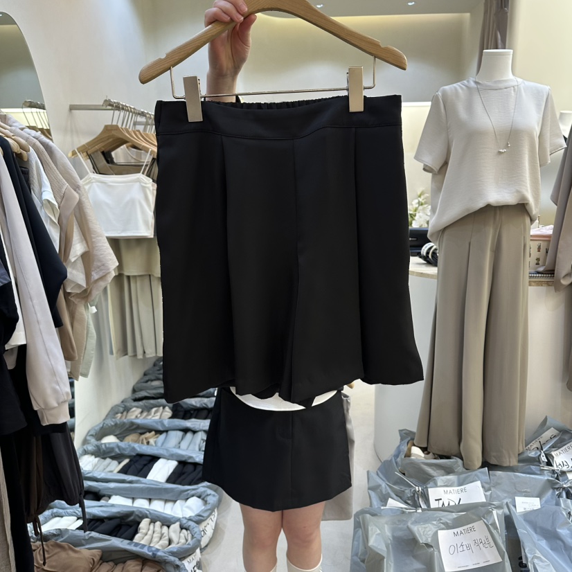 MATIERE東大門實拍韓國女裝新款休閑時尚熱賣推薦人氣短褲MATIERE短褲圖色3