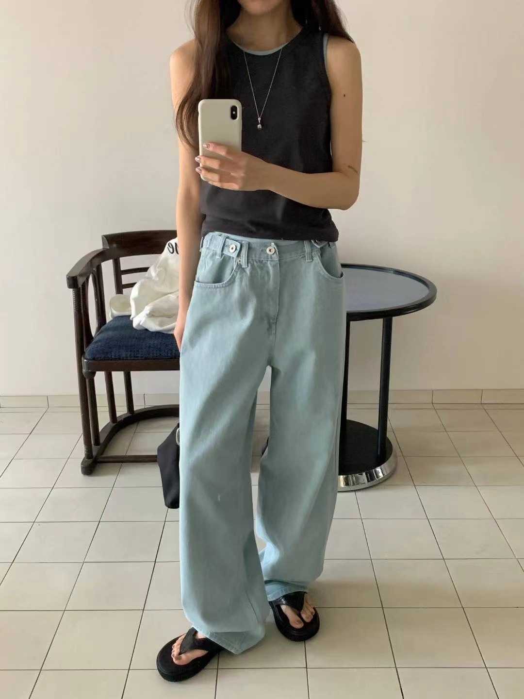 EP1. MATILDA東大門代購女士新款休閑職業26春夏休閑褲EP1. MATILDA休閑褲