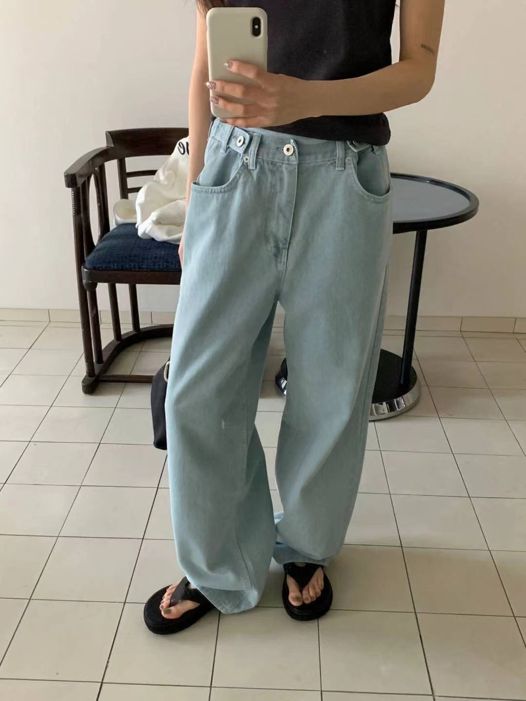 EP1. MATILDA東大門代購女士新款休閑職業26春夏休閑褲EP1. MATILDA休閑褲圖色4