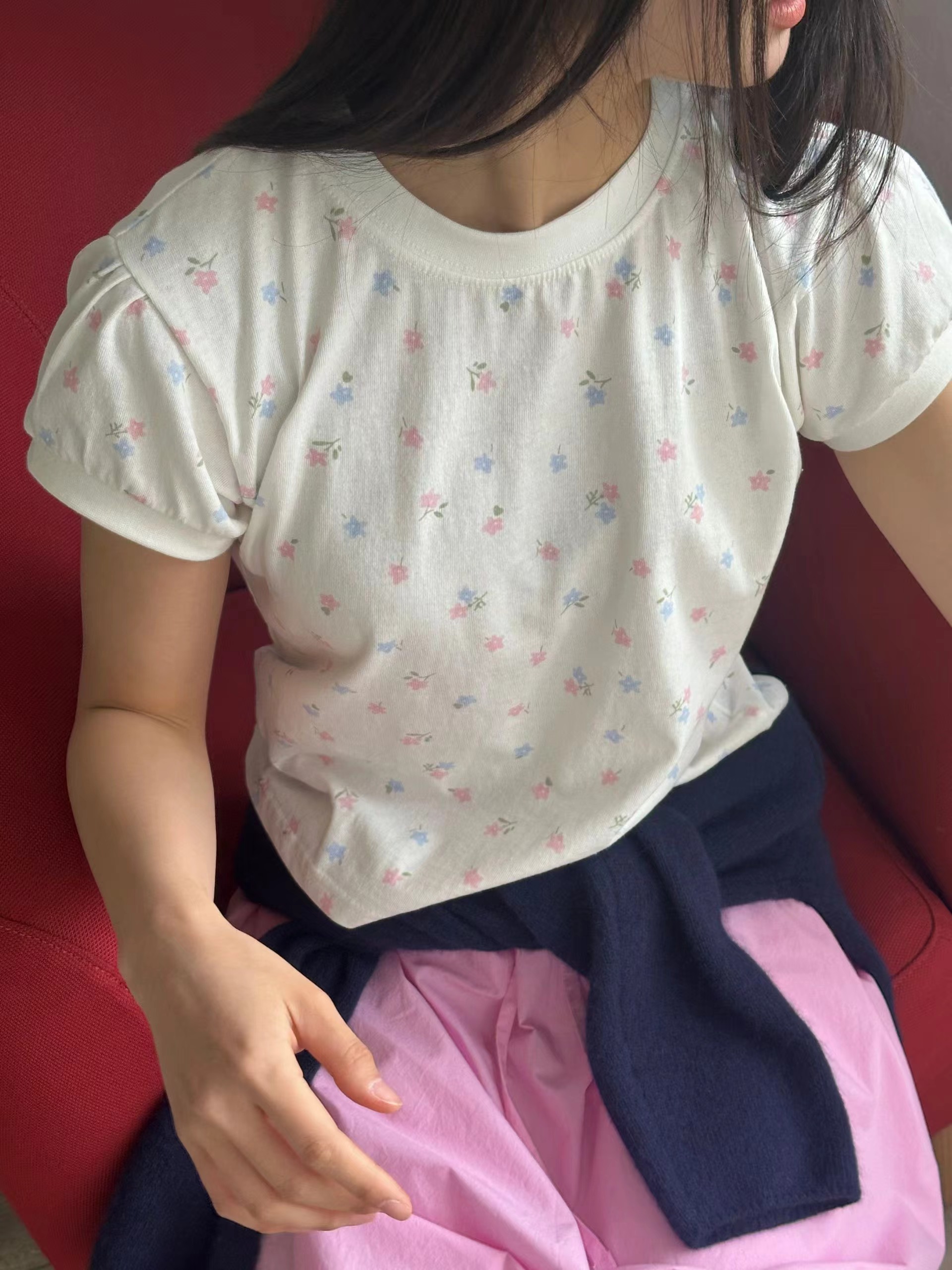 EXCUSE韓國代購女裝新款推薦職業休閑真品人氣熱賣26春夏T恤EXCUSET恤