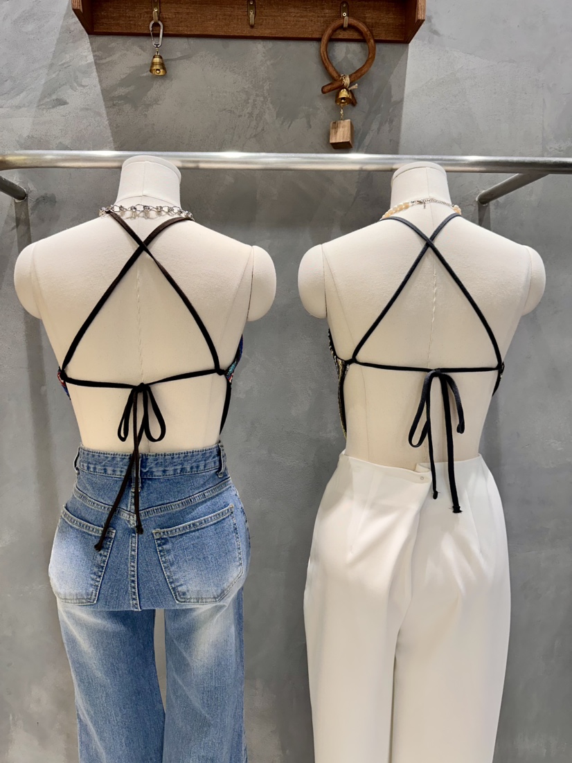 KIFF東大門代購女士新品時尚人氣26春夏休閑推薦吊帶背心KIFF吊帶/背心