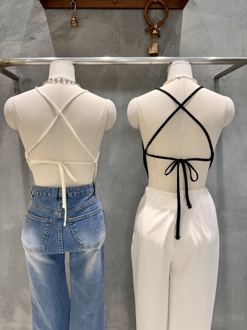 KIFF東大門代購女士新品時尚人氣26春夏休閑推薦吊帶背心KIFF吊帶/背心