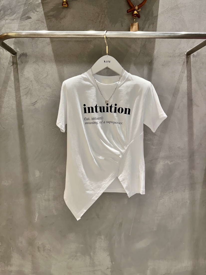 KIFF東大門直郵女士新品時尚休閑職業真品熱賣26春夏推薦T恤KIFFT恤圖色1