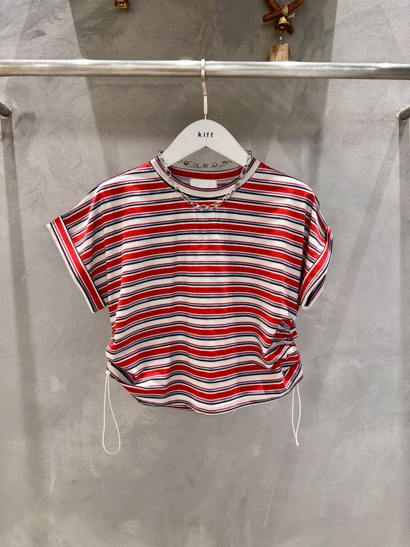 KIFF東大門直郵女裝新款真品人氣26春夏職業時尚推薦休閑T恤KIFFT恤圖色1