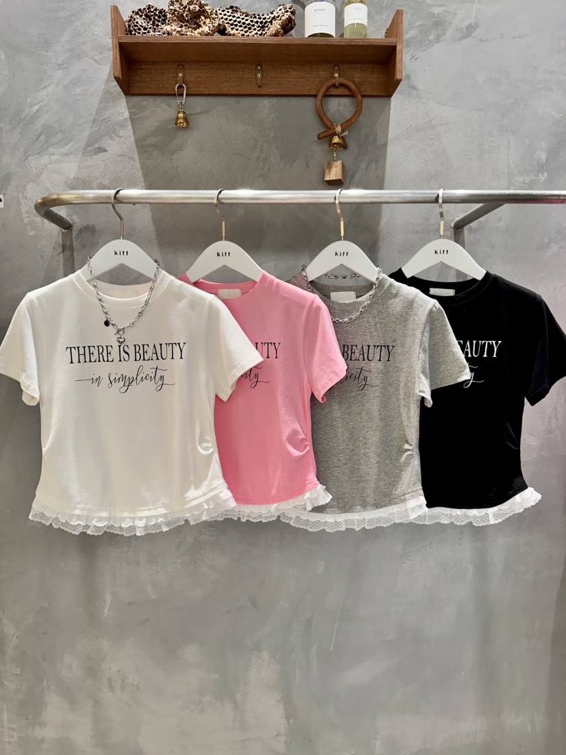 KIFF韓國直郵女裝新品26春夏熱賣休閑人氣真品推薦職業T恤KIFFT恤