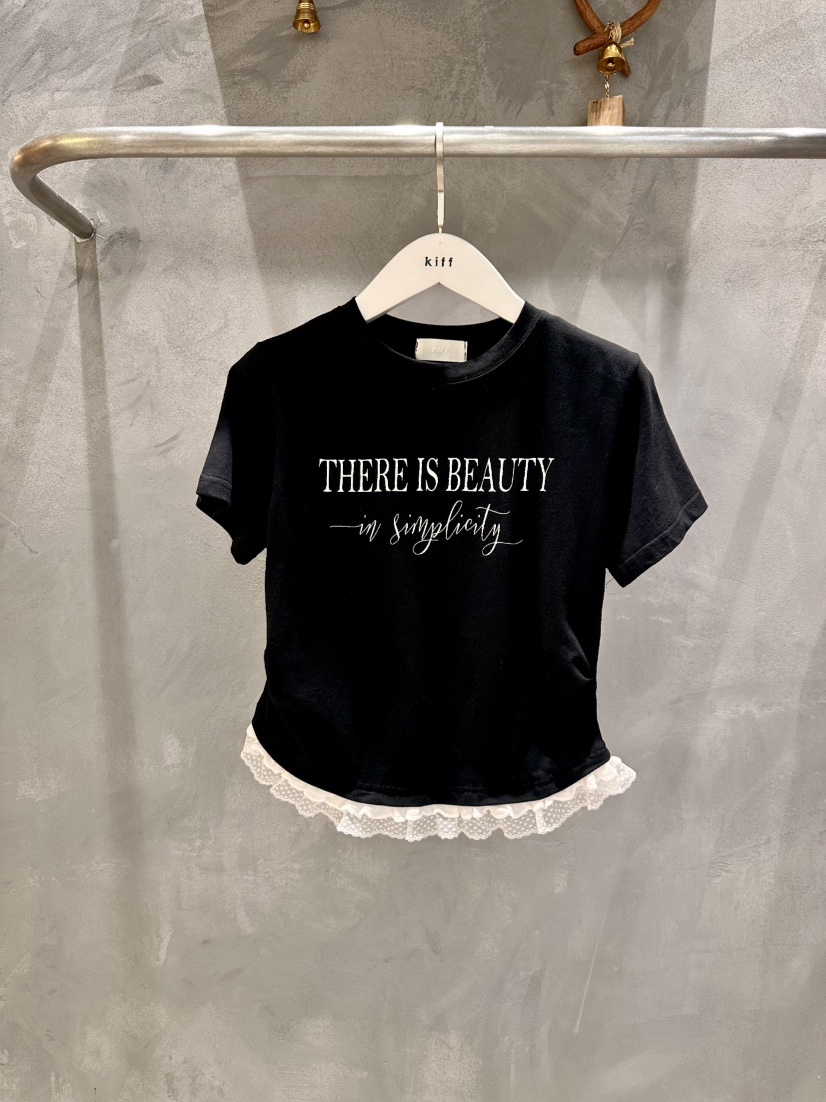 KIFF韓國直郵女裝新品26春夏熱賣休閑人氣真品推薦職業T恤KIFFT恤圖色4