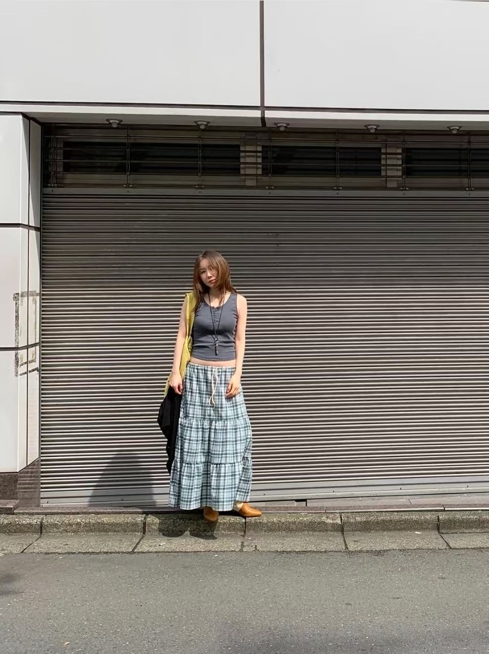 WEARRAW/WELL ROW東大門代購女士新品熱賣職業26春夏長裙WEARRAW/WELL ROW長裙