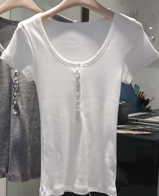 WEARRAW/WELL ROW東大門代購女士新品職業人氣真品時尚T恤WEARRAW/WELL ROWT恤圖色2