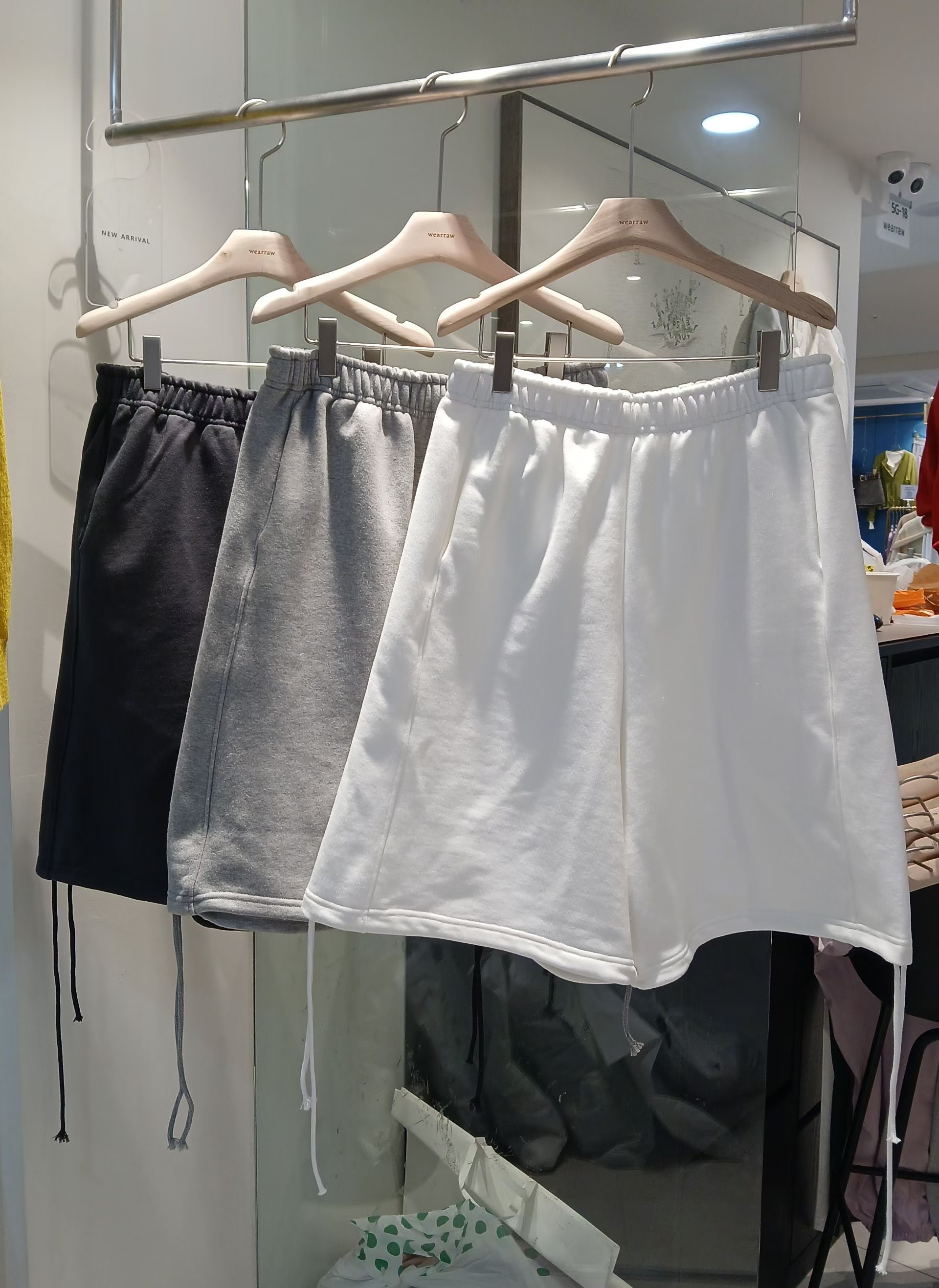 WEARRAW/WELL ROW韓國代購女裝新品時尚26春夏熱賣短褲WEARRAW/WELL ROW短褲圖色2左二色