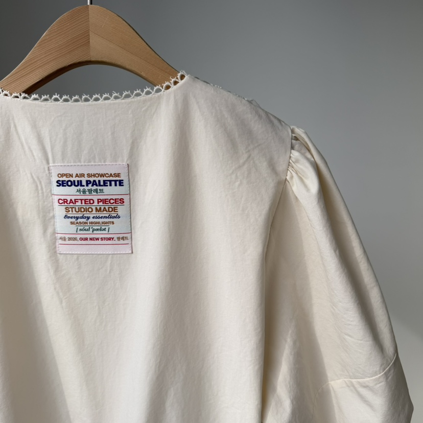 PALETTE-Q東大門實拍韓國女士新品人氣連體褲含腰繩棉質PALETTE-Q連體褲