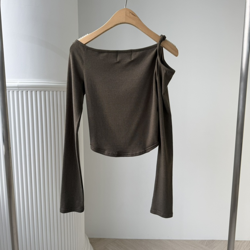 PALETTE-Q東大門實拍韓國女士新品推薦26夏季時尚長袖T恤PALETTE-Q長袖T恤