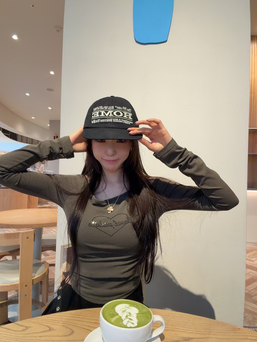 PALETTE-Q東大門實拍韓國女士新品推薦26夏季時尚長袖T恤PALETTE-Q長袖T恤