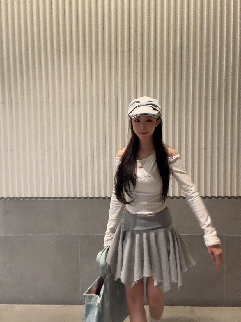 PALETTE-Q東大門實拍韓國女士新品推薦26夏季時尚長袖T恤PALETTE-Q長袖T恤