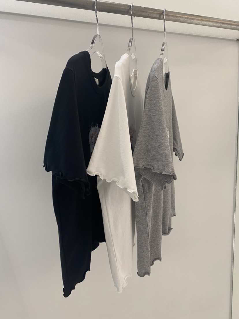 YES東大門實拍韓國女裝新品熱賣時尚26春夏休閑人氣26夏季T恤YEST恤