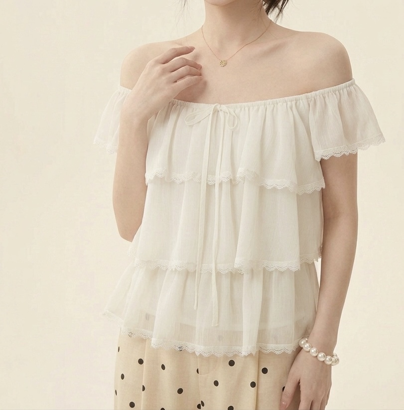 CORAL韓國代購女裝新品熱賣休閑職業推薦人氣26夏季襯衫蕾絲衫CORAL襯衫/蕾絲衫