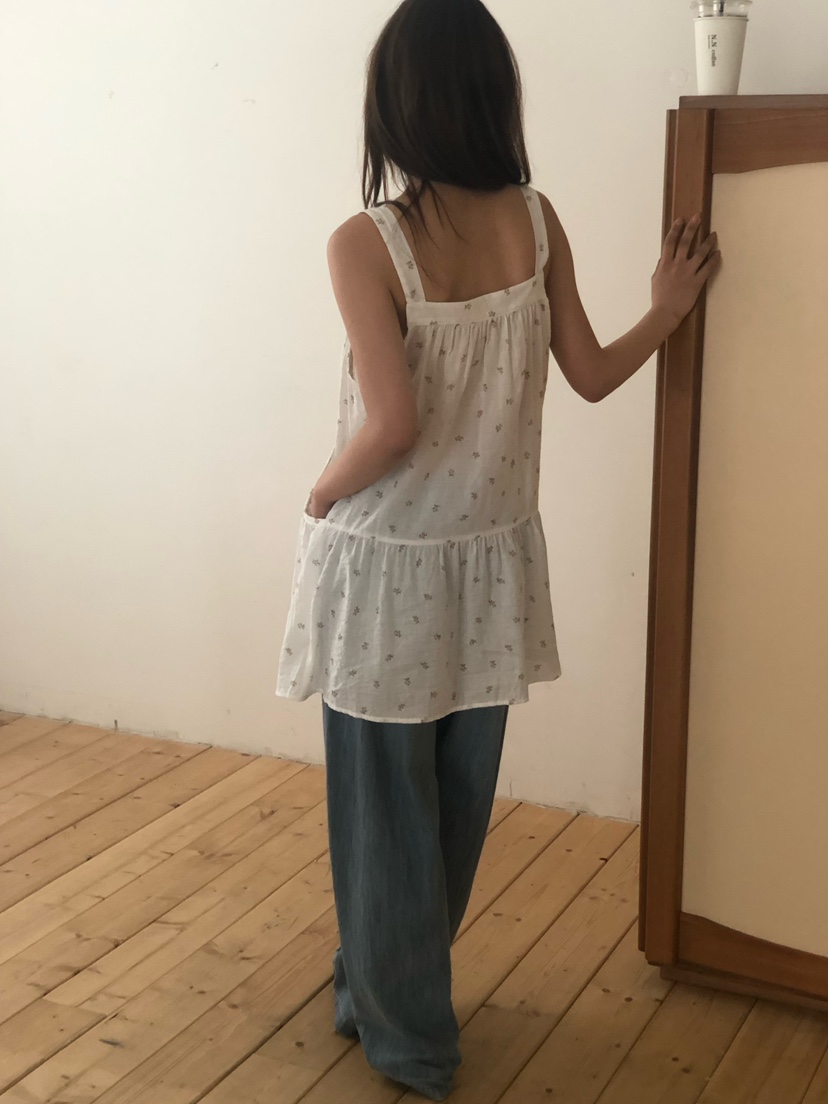 ONDO-P韓國直郵女士新款推薦職業休閑時尚26夏季連衣裙花朵ONDO-P連衣裙