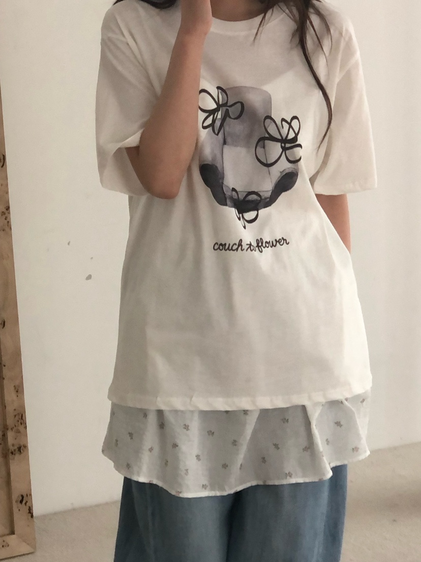 ONDO-P韓國直郵女士新款推薦職業休閑時尚26夏季連衣裙花朵ONDO-P連衣裙