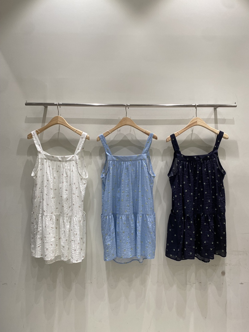 ONDO-P韓國直郵女士新款推薦職業休閑時尚26夏季連衣裙花朵ONDO-P連衣裙