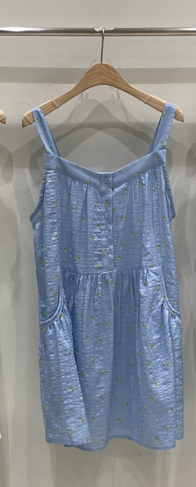 ONDO-P韓國直郵女士新款推薦職業休閑時尚26夏季連衣裙花朵ONDO-P連衣裙圖色3