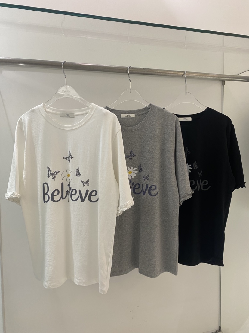 YES韓國東大門直郵女裝新款時尚熱賣人氣推薦26春夏職業T恤YEST恤