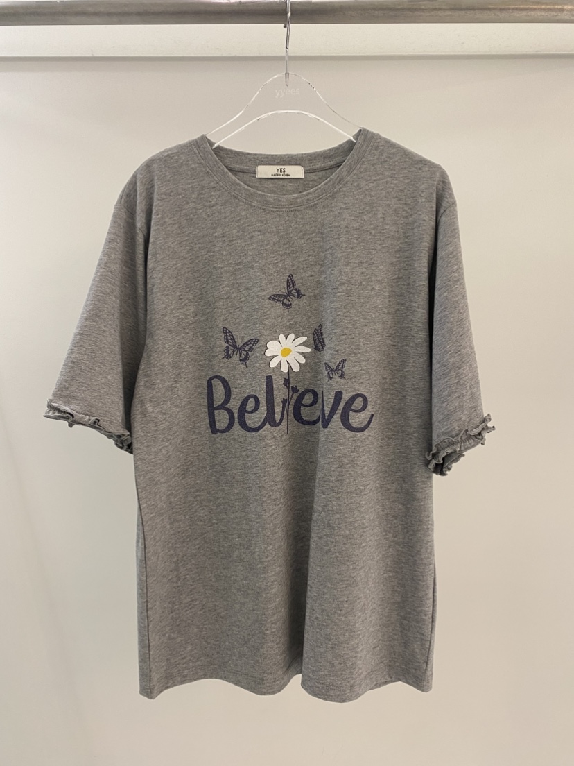 YES韓國東大門直郵女裝新款時尚熱賣人氣推薦26春夏職業T恤YEST恤圖色1