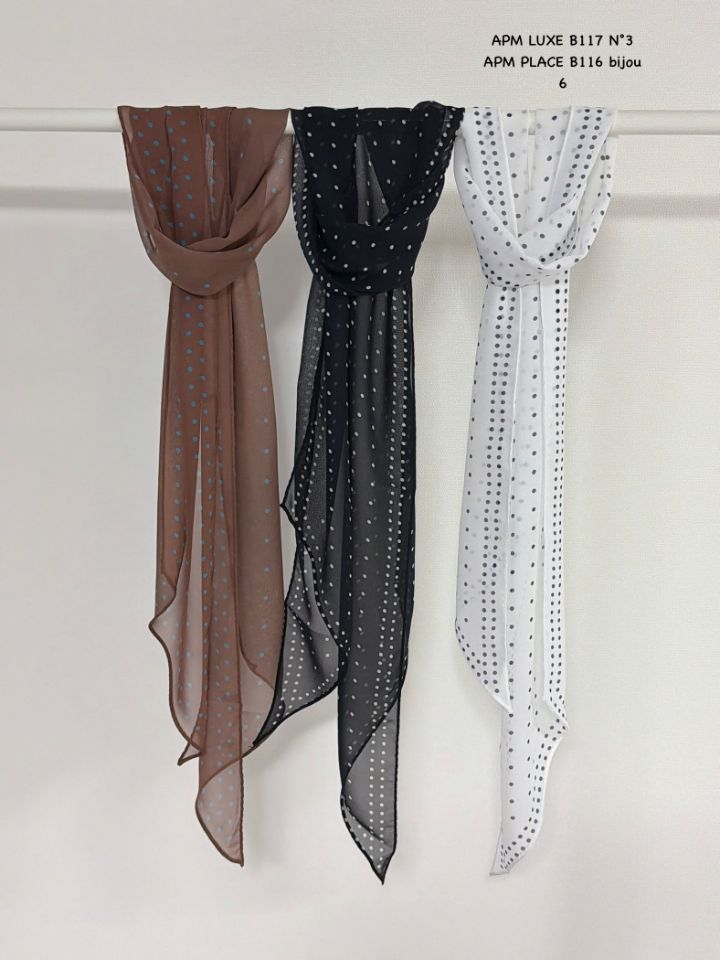 N3東大門直郵女士新款26春夏職業時尚推薦熱賣圍巾披肩雪紡N3圍巾/披肩