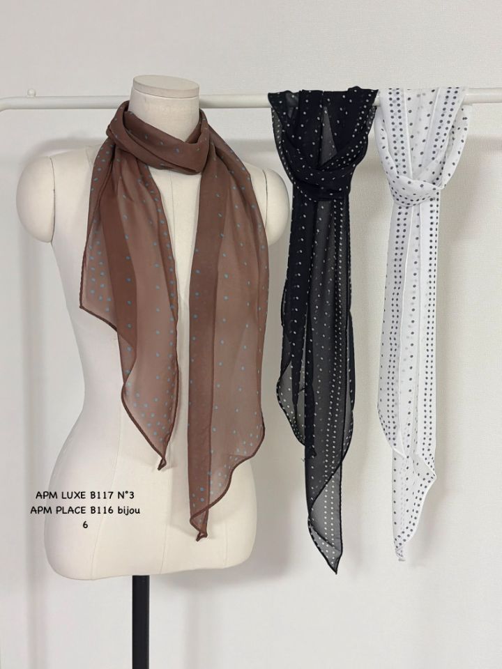 N3東大門直郵女士新款26春夏職業時尚推薦熱賣圍巾披肩雪紡N3圍巾/披肩