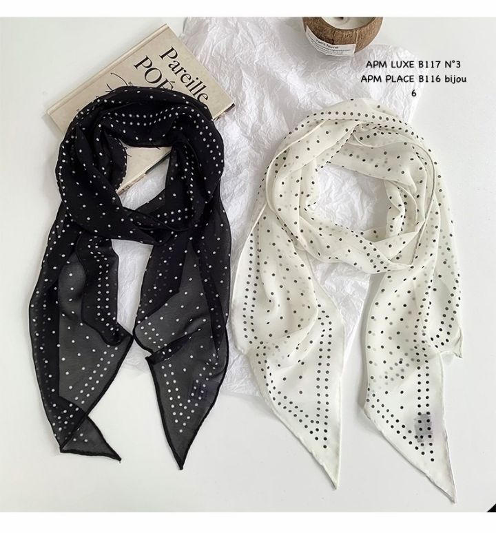 N3東大門直郵女士新款26春夏職業時尚推薦熱賣圍巾披肩雪紡N3圍巾/披肩