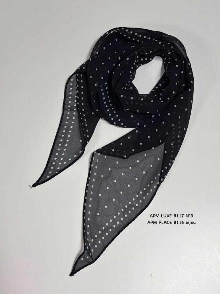 N3東大門直郵女士新款26春夏職業時尚推薦熱賣圍巾披肩雪紡N3圍巾/披肩圖色2