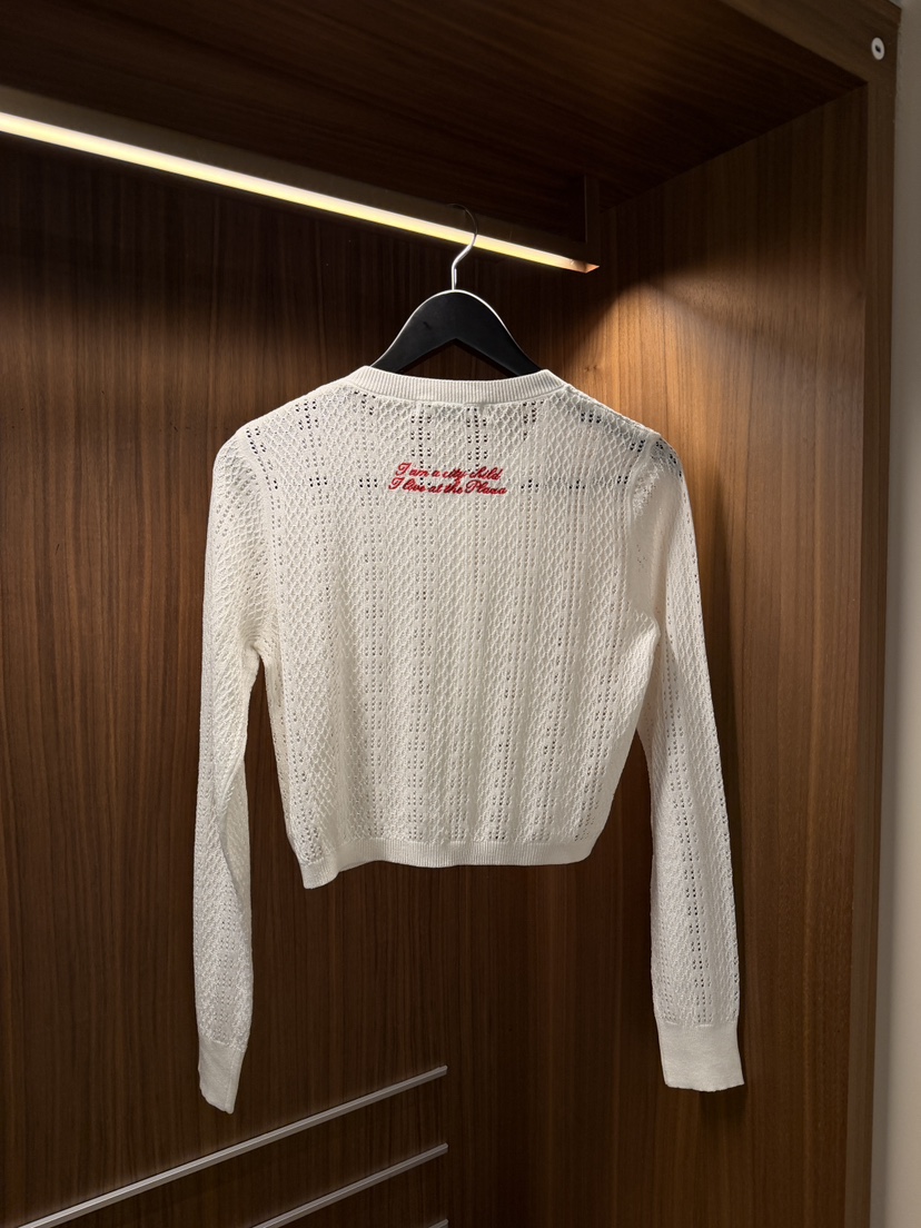 OURWAVE/OUR ROOM東大門實拍女裝新款真品針織衫印花亞麻開衫Our Wave/Our Room針織衫