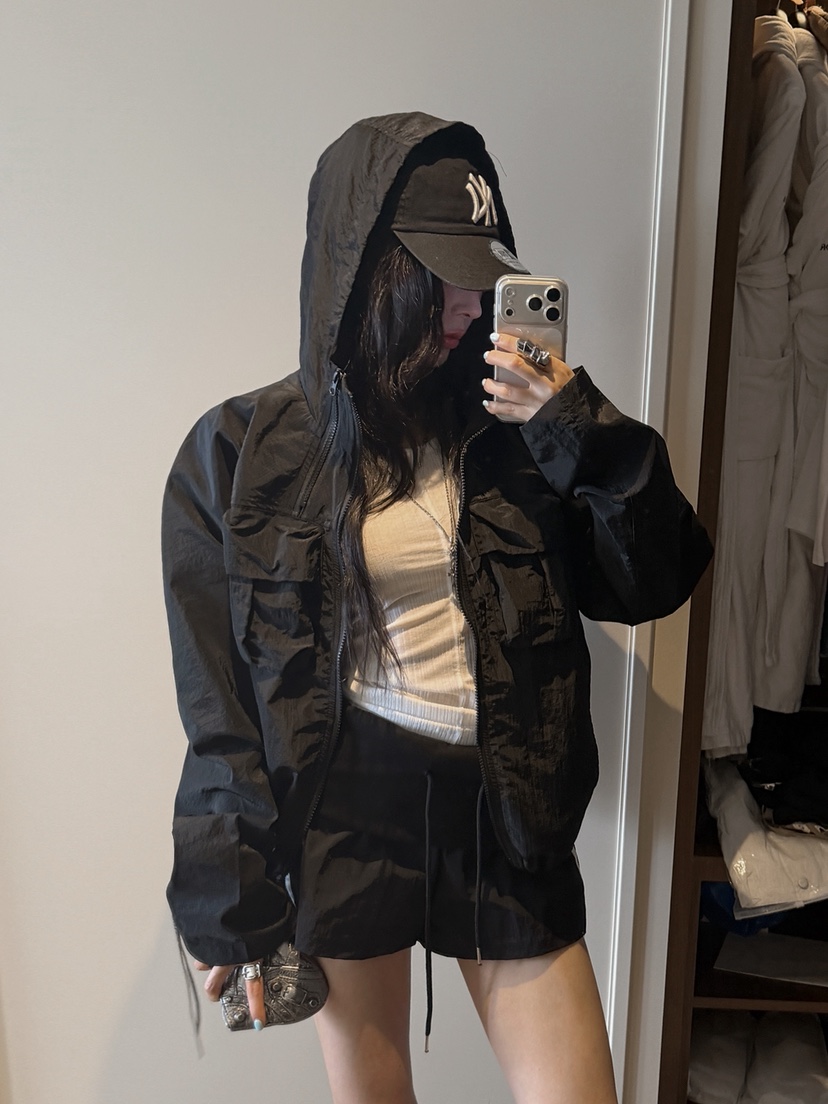 OURWAVE/OUR ROOM東大門直郵女士新款推薦熱賣夾克口袋Our Wave/Our Room夾克