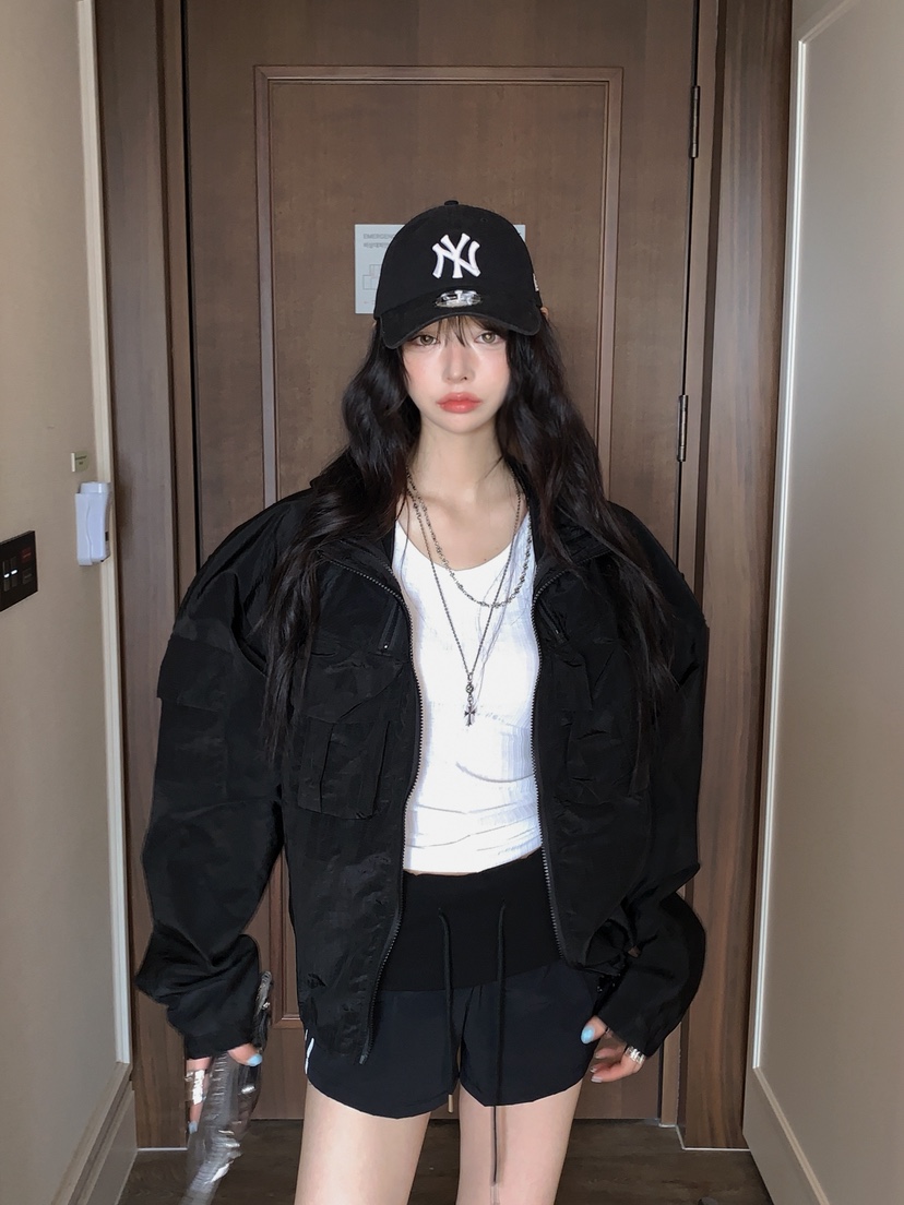 OURWAVE/OUR ROOM東大門直郵女士新款推薦熱賣夾克口袋Our Wave/Our Room夾克