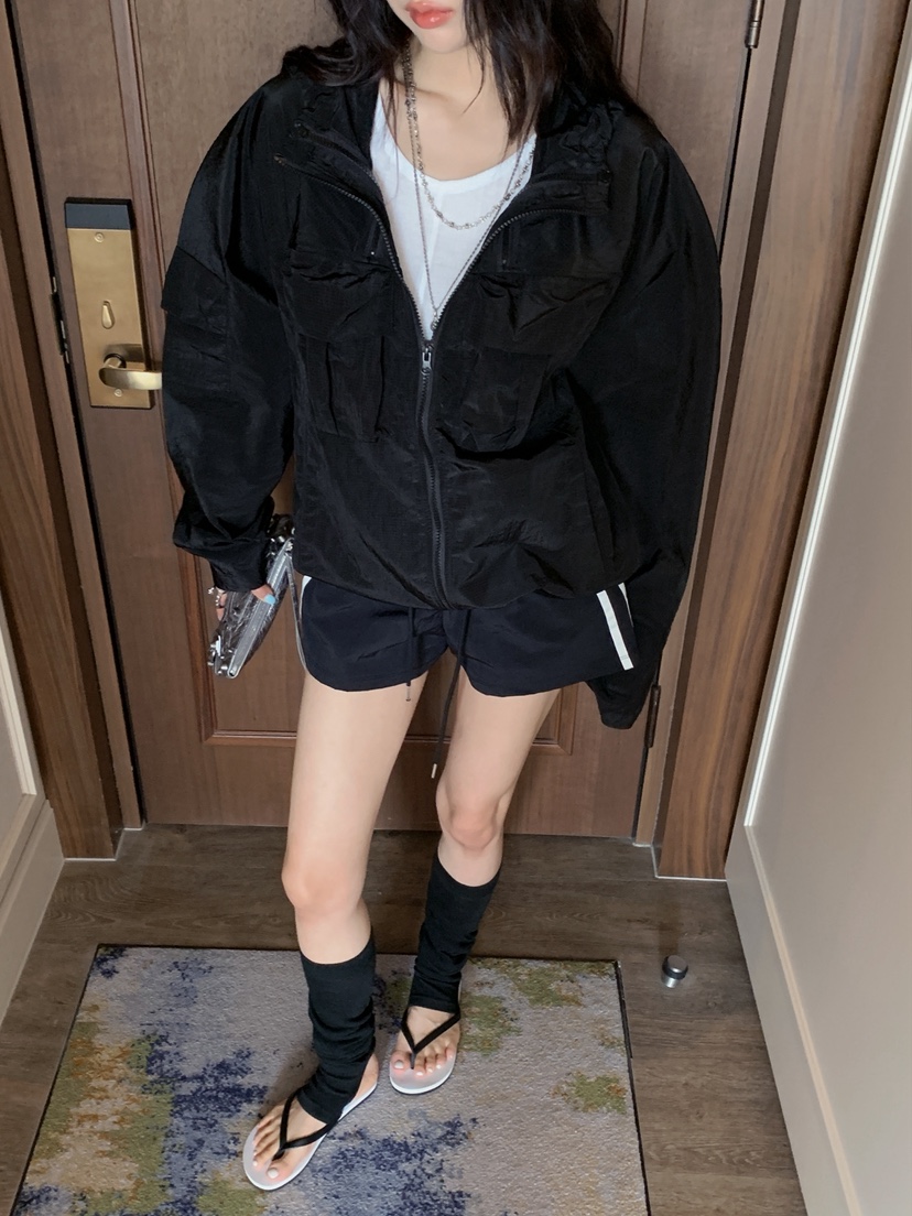 OURWAVE/OUR ROOM東大門直郵女士新款推薦熱賣夾克口袋Our Wave/Our Room夾克