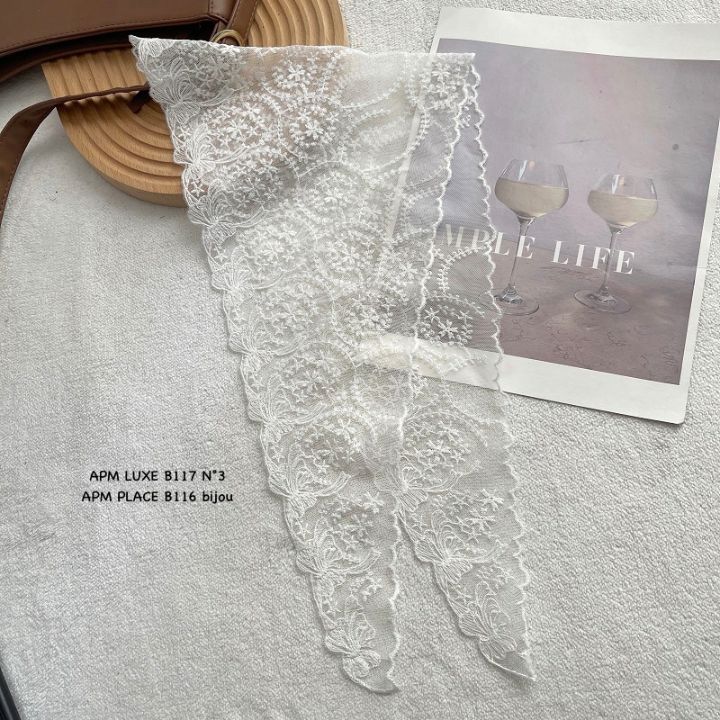 N3東大門直郵女士新款職業休閑人氣26春夏推薦圍巾披肩蕾絲N3圍巾/披肩