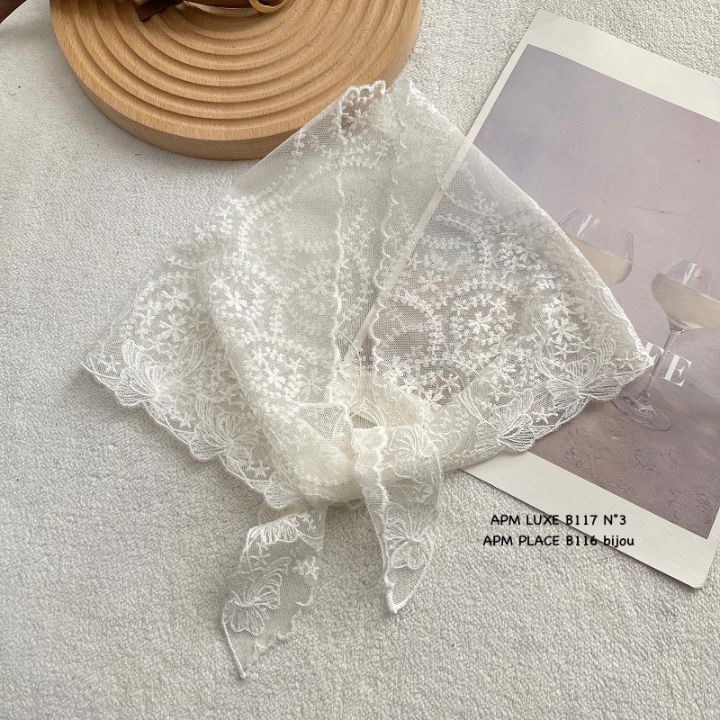 N3東大門直郵女士新款職業休閑人氣26春夏推薦圍巾披肩蕾絲N3圍巾/披肩圖色2