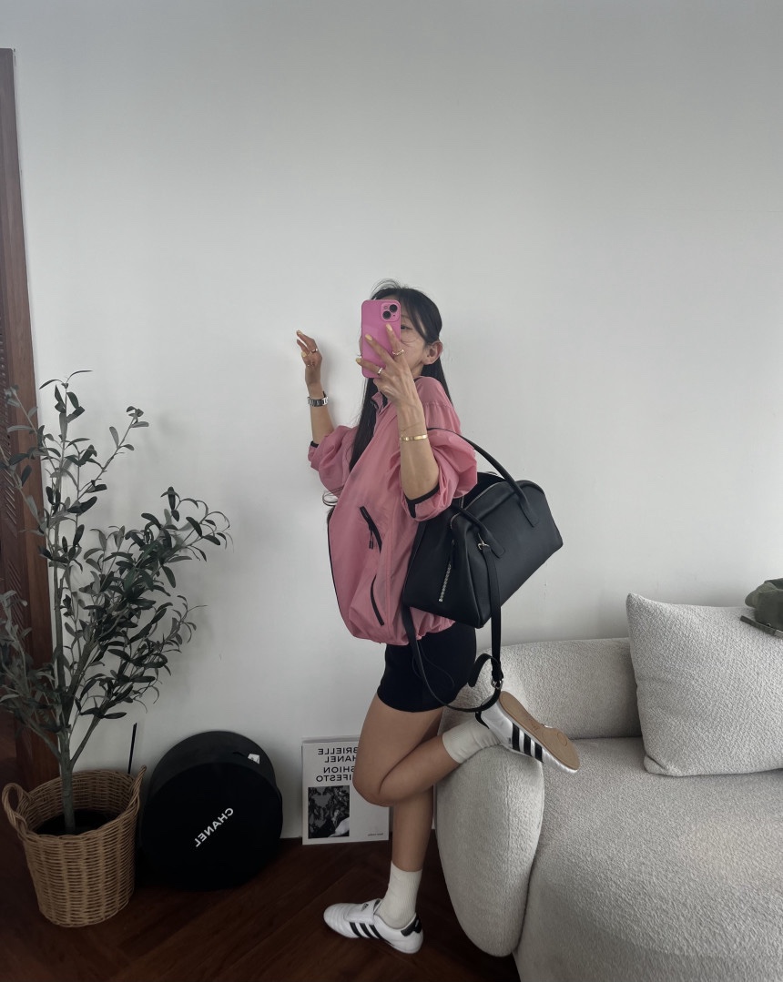 OURWAVE/OUR ROOM韓國代購女士新品真品時尚26春夏夾克拉鏈Our Wave/Our Room夾克