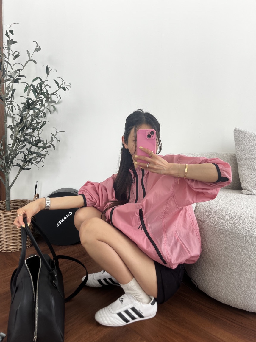 OURWAVE/OUR ROOM韓國代購女士新品真品時尚26春夏夾克拉鏈Our Wave/Our Room夾克