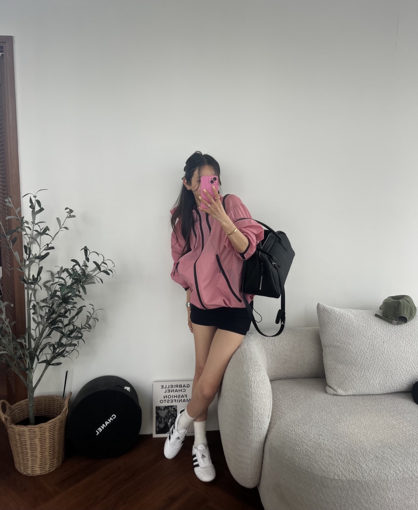 OURWAVE/OUR ROOM韓國代購女士新品真品時尚26春夏夾克拉鏈Our Wave/Our Room夾克