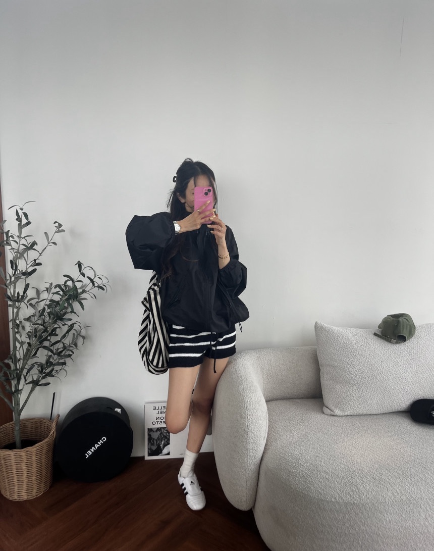 OURWAVE/OUR ROOM韓國代購女士新品真品時尚26春夏夾克拉鏈Our Wave/Our Room夾克