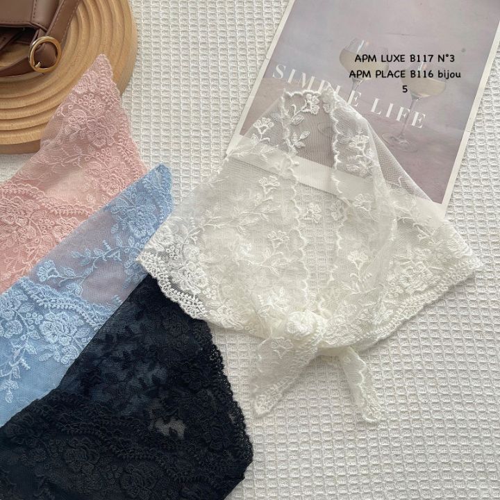 N3東大門直郵女士新品熱賣休閑職業時尚圍巾披肩小花蕾絲N3圍巾/披肩