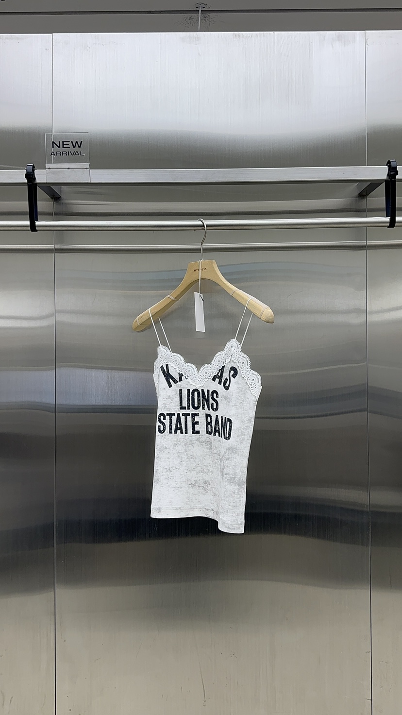 MYDRESS韓國東大門代購女士新款時尚26春夏26夏季吊帶背心MYDRESS吊帶/背心圖色1