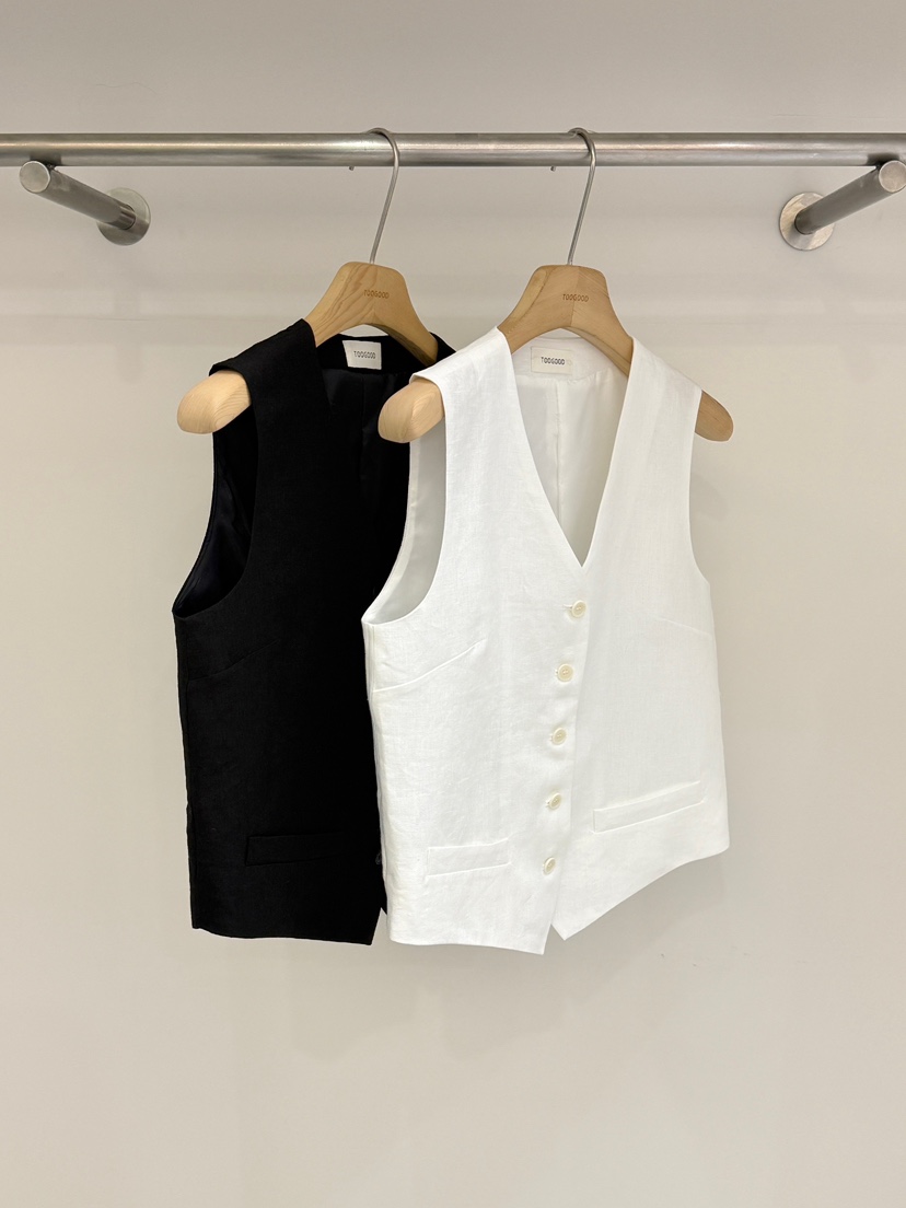 TOOGOOD韓國直郵實拍女士新款職業26春夏人氣26夏季休閑馬甲TOOGOOD馬甲