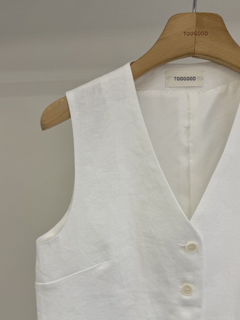 TOOGOOD韓國直郵實拍女士新款職業26春夏人氣26夏季休閑馬甲TOOGOOD馬甲